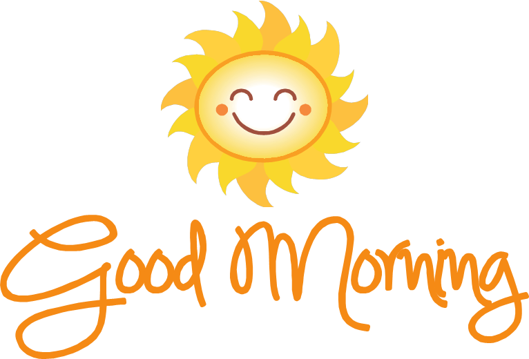 Good Morning Transparent Picture Transparent PNG Image