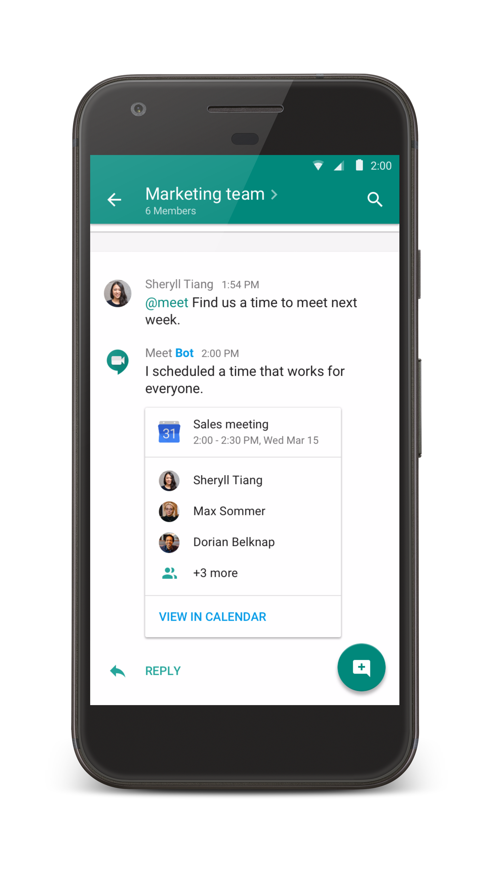 Google Slack Chatbot Hangouts Chat Online Transparent PNG Image