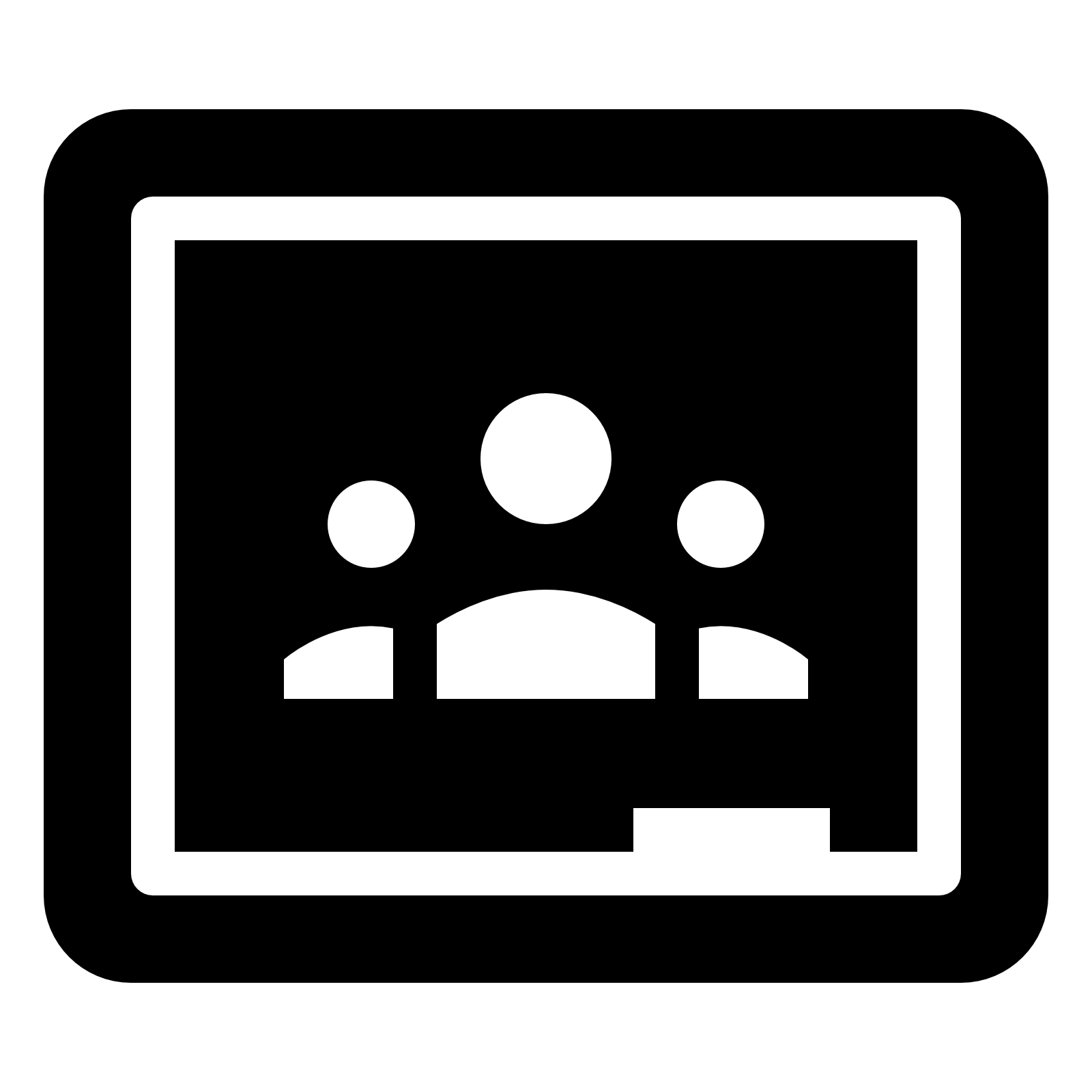 Classroom Google Room Icons Blackboard Computer Class Transparent PNG Image