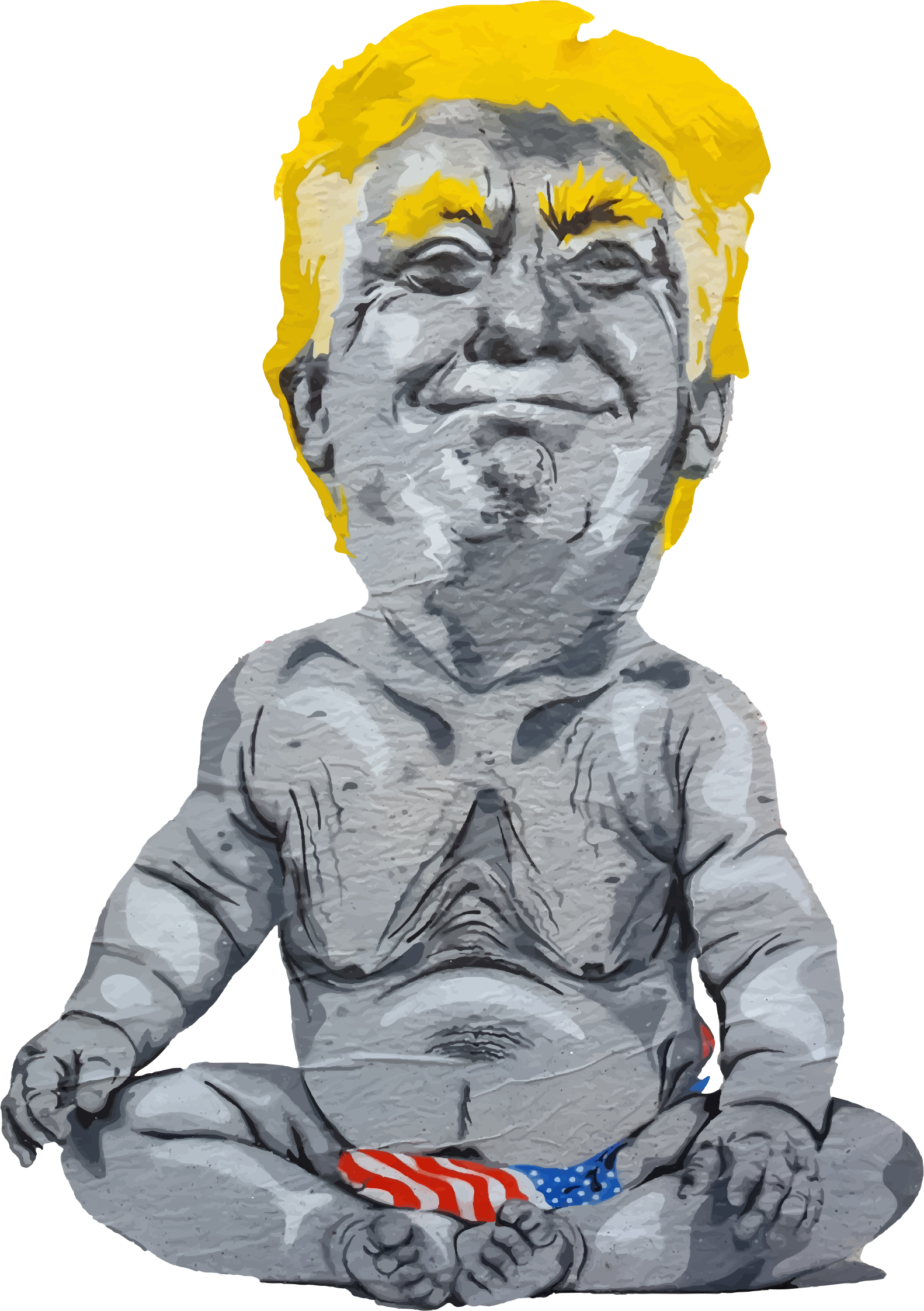 Art Trump Against Donald Graffiti Protests Organism Transparent PNG Image