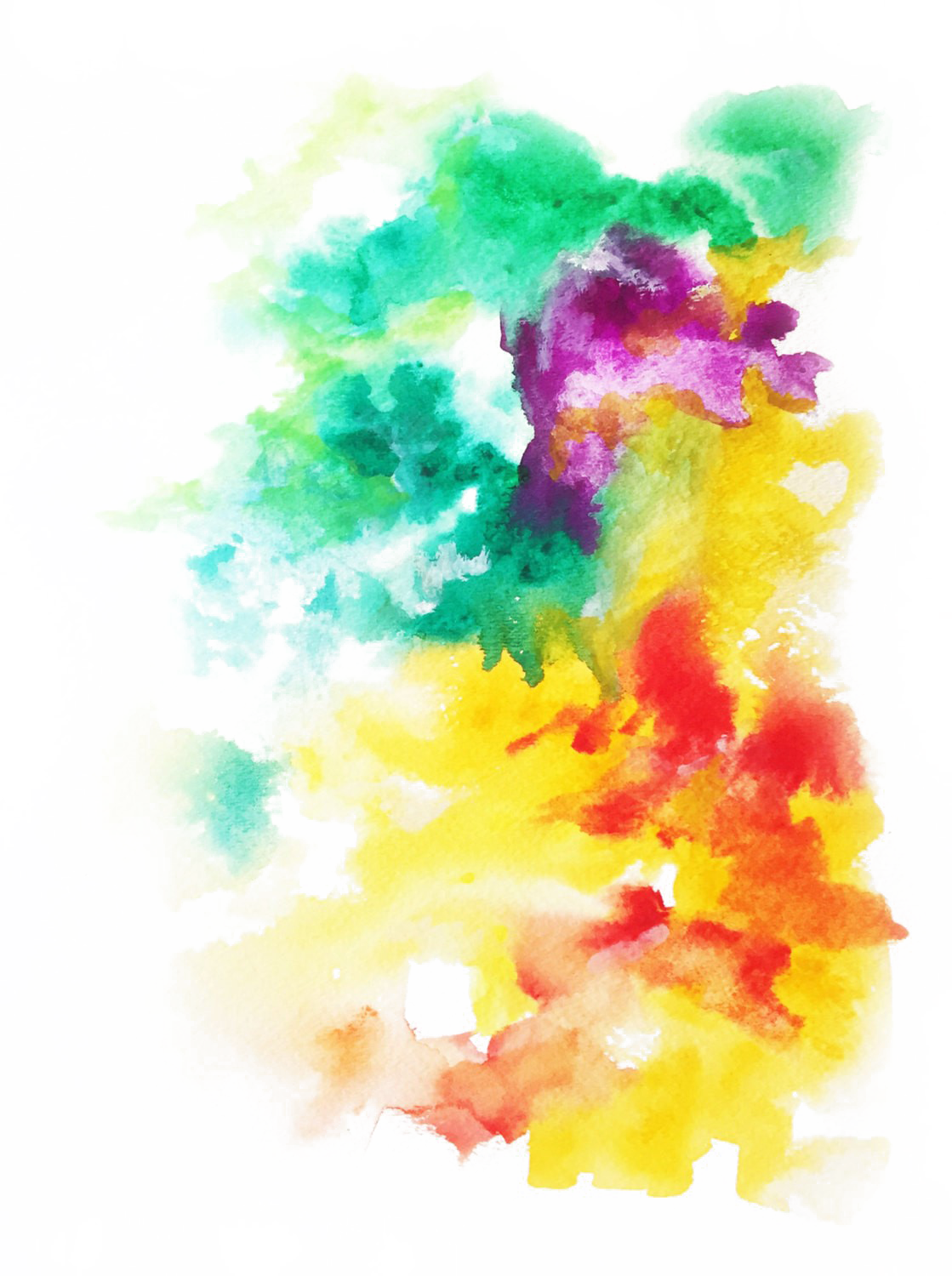 Abstract Watercolor PNG File HD Transparent PNG Image