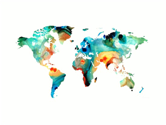 Abstract World Map Image HQ Image Free PNG Transparent PNG Image