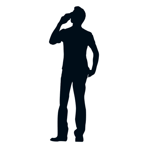 Men Silhouette Free PNG HQ Transparent PNG Image