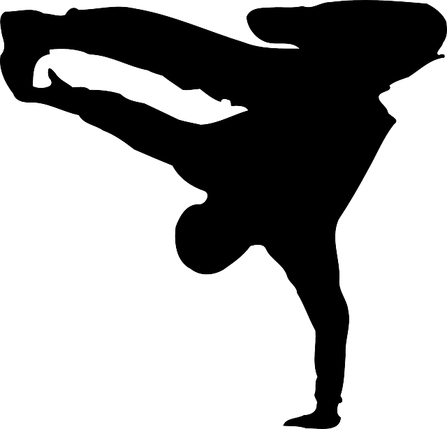 Silhouette Dance Free Clipart HQ Transparent PNG Image