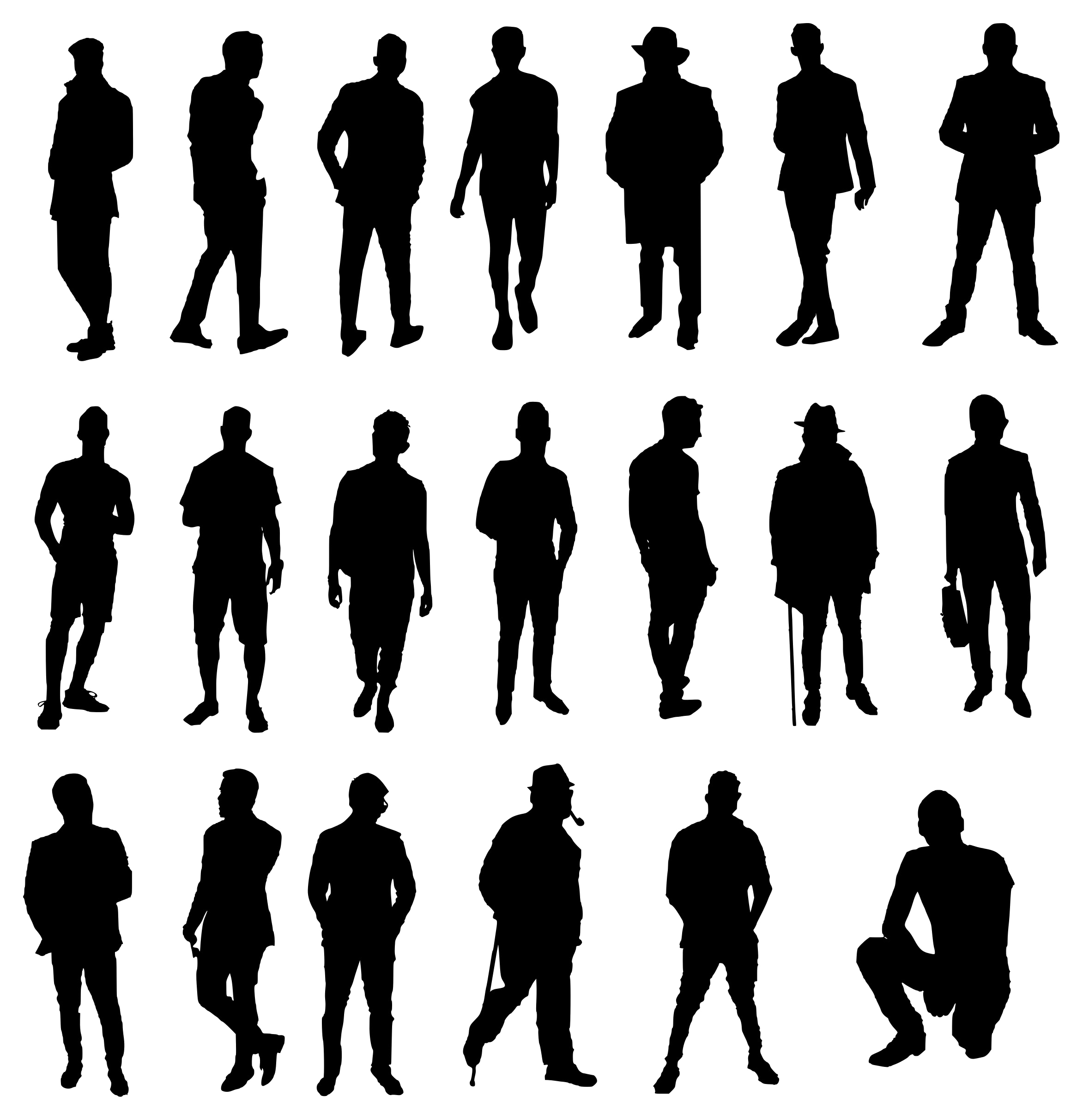 Silhouette Image PNG Free Photo Transparent PNG Image