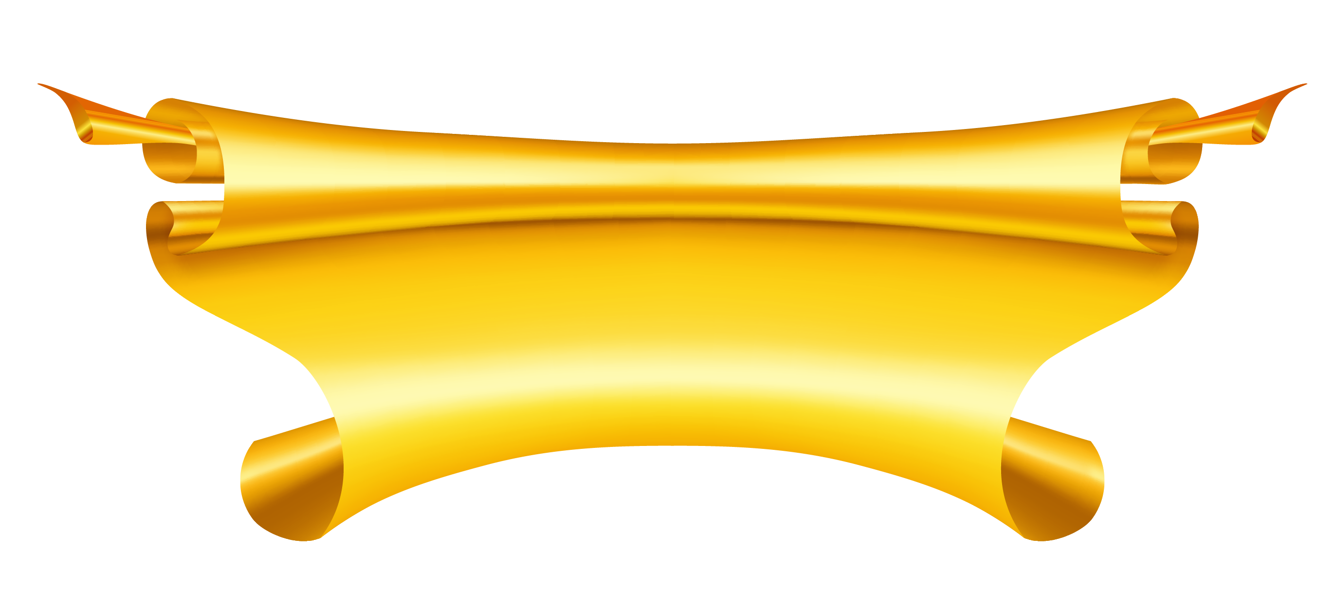 Golden Ribbon PNG Free Photo Transparent PNG Image