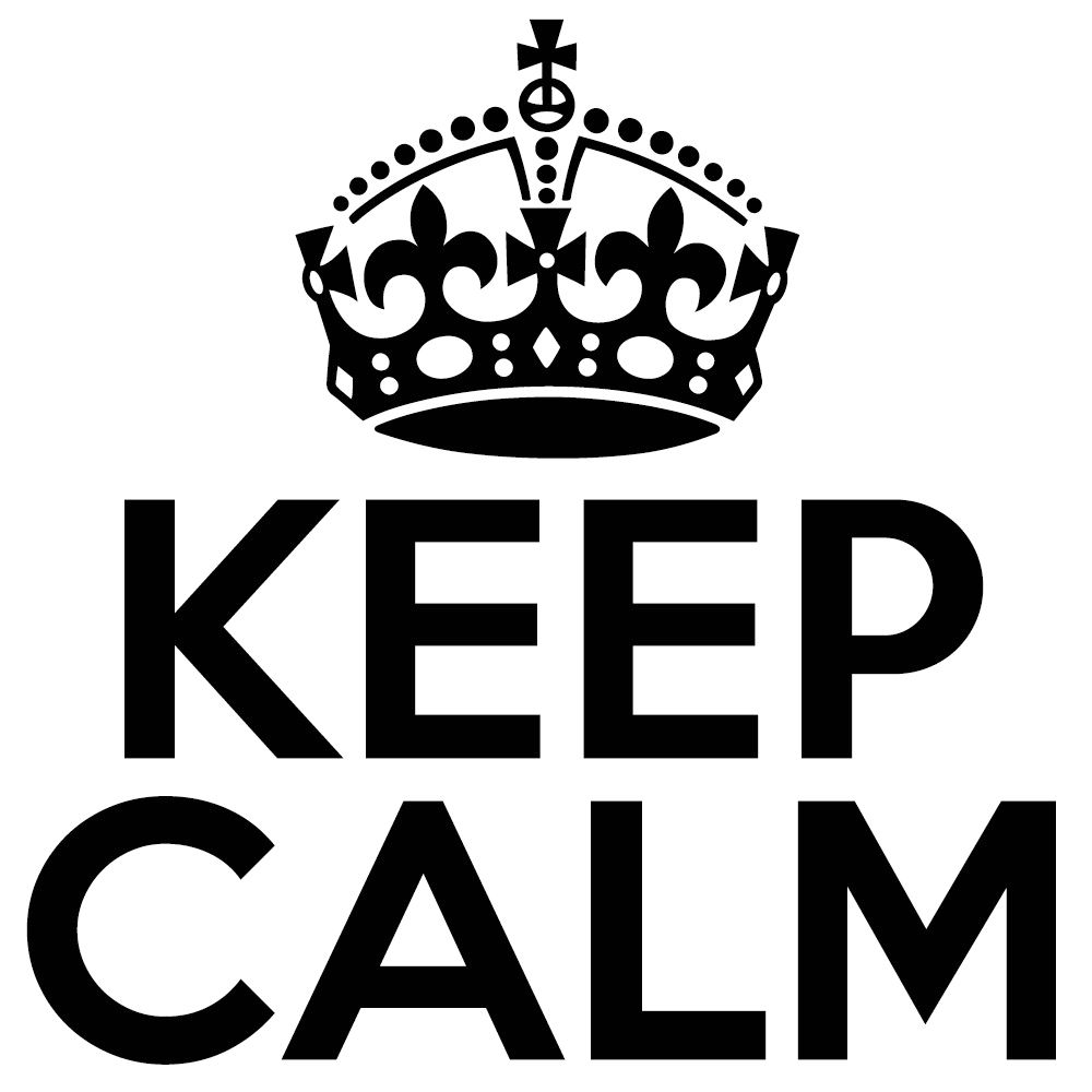 Keep Calm Crown Free Clipart HD Transparent PNG Image