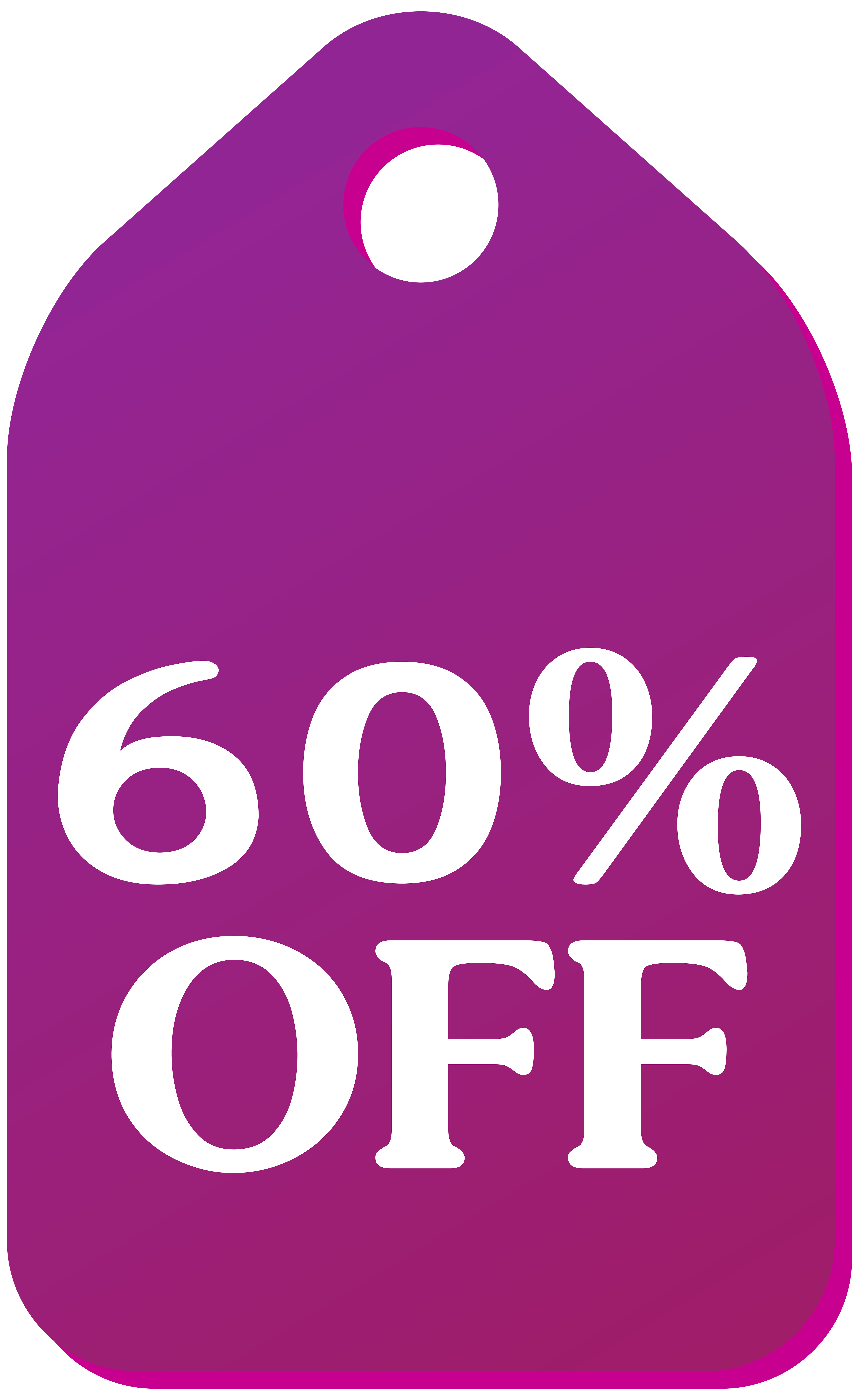 Purple Discount Tag PNG Image High Quality Transparent PNG Image