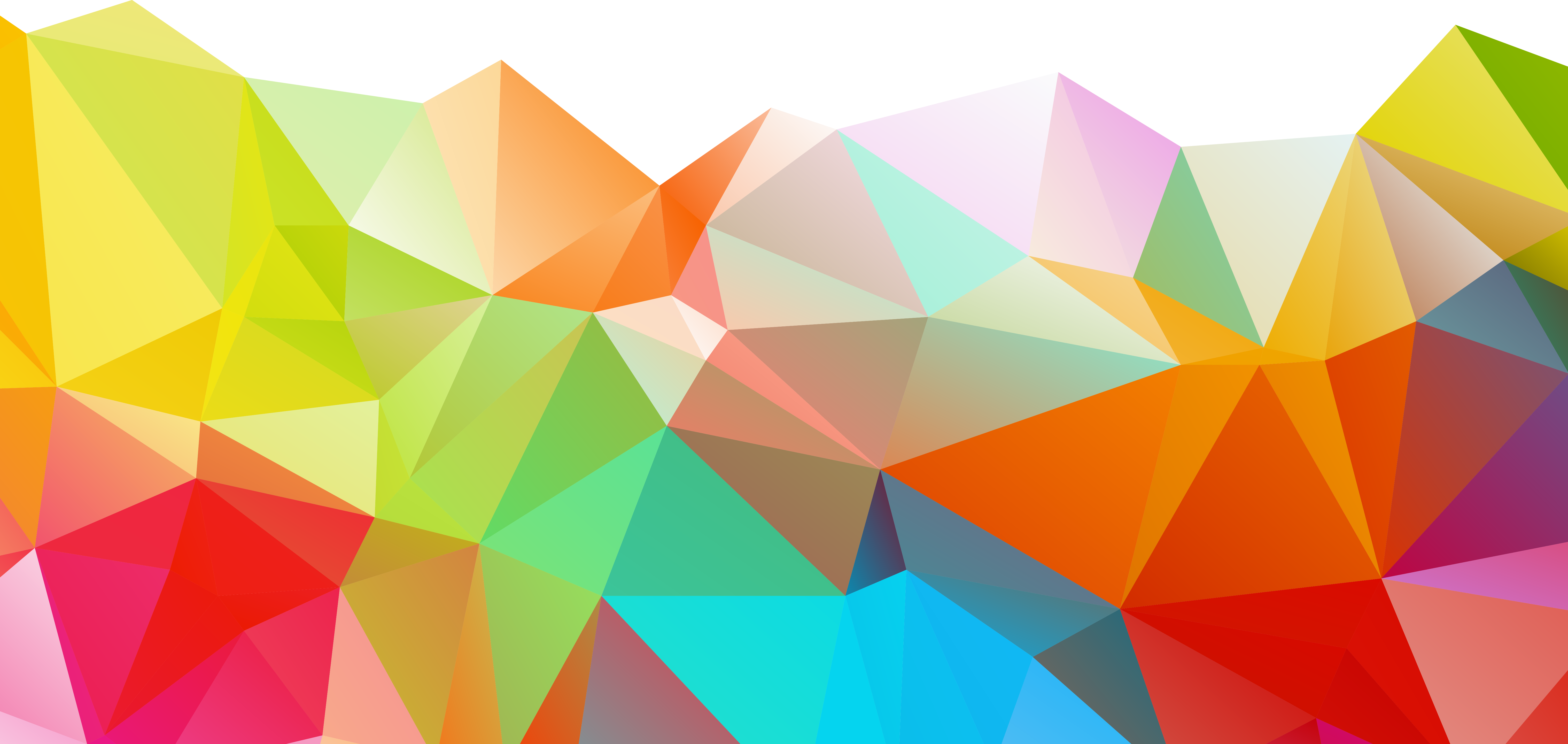 Geometry Color Triangle Polygon Symmetry Free HQ Image Transparent PNG Image