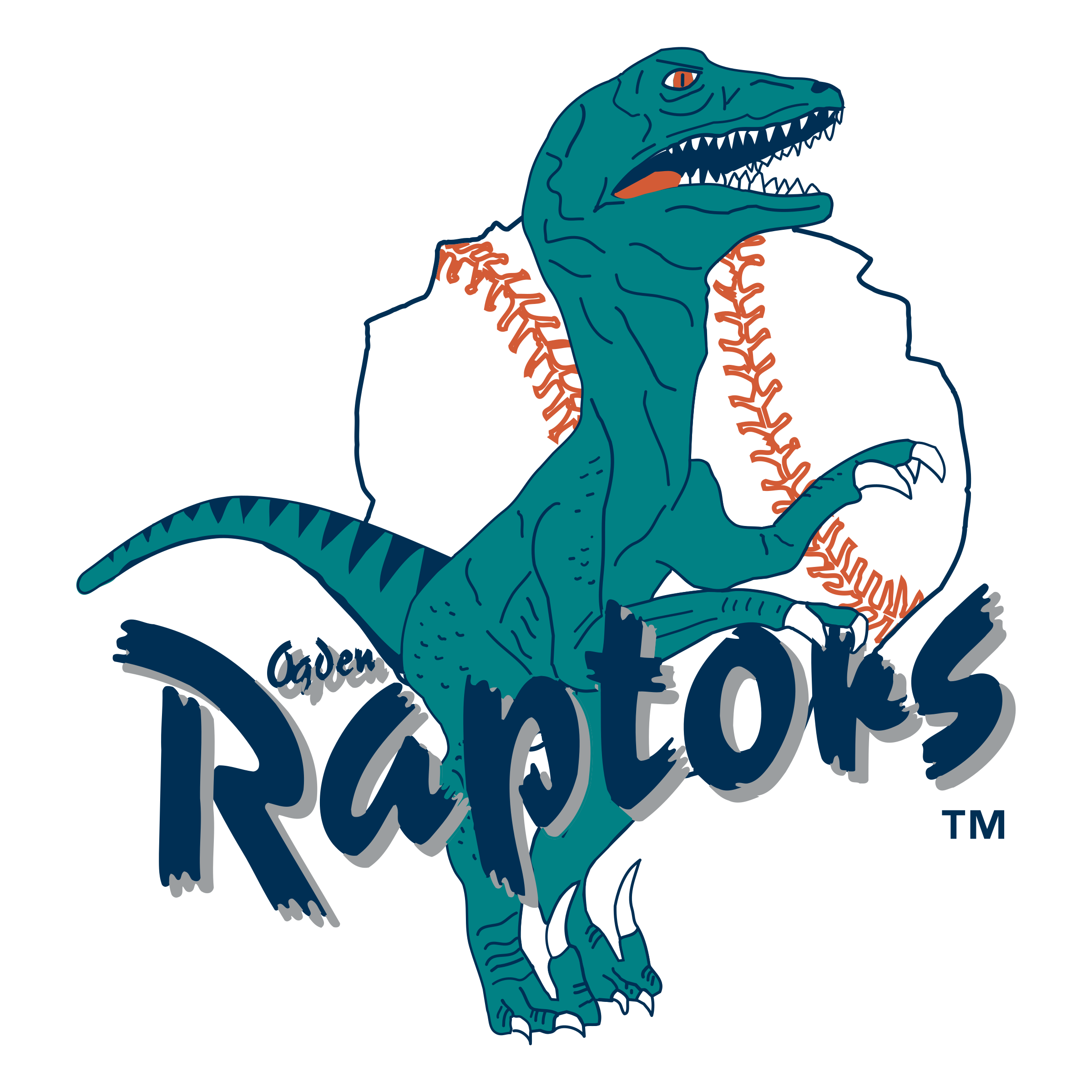 Toronto Velociraptor Ogden Dinosaur Baseball Raptors Transparent PNG Image