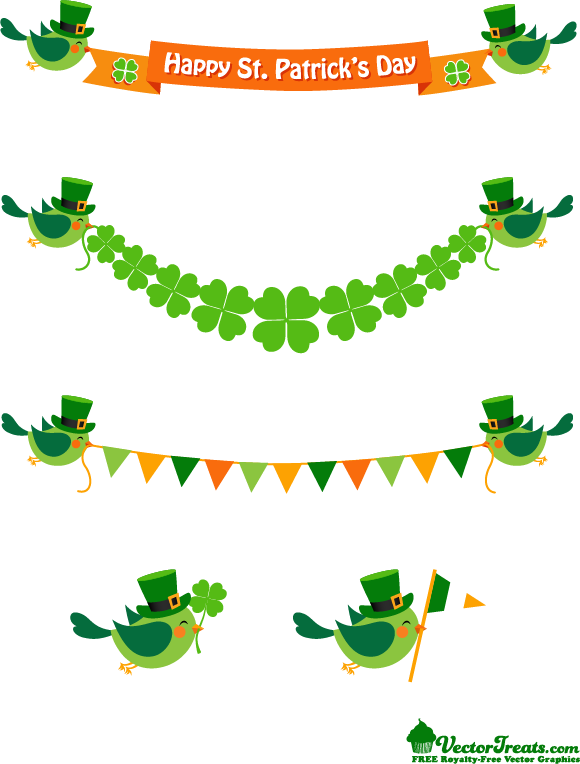 Clover Plant Point Patricks Saint Day Luck Transparent PNG Image