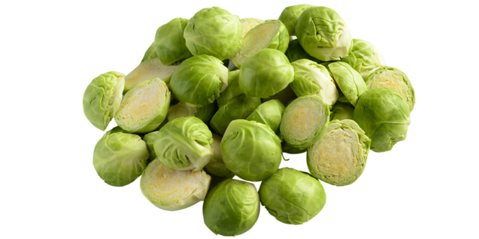 Sprouts Brussels Half Free HQ Image Transparent PNG Image