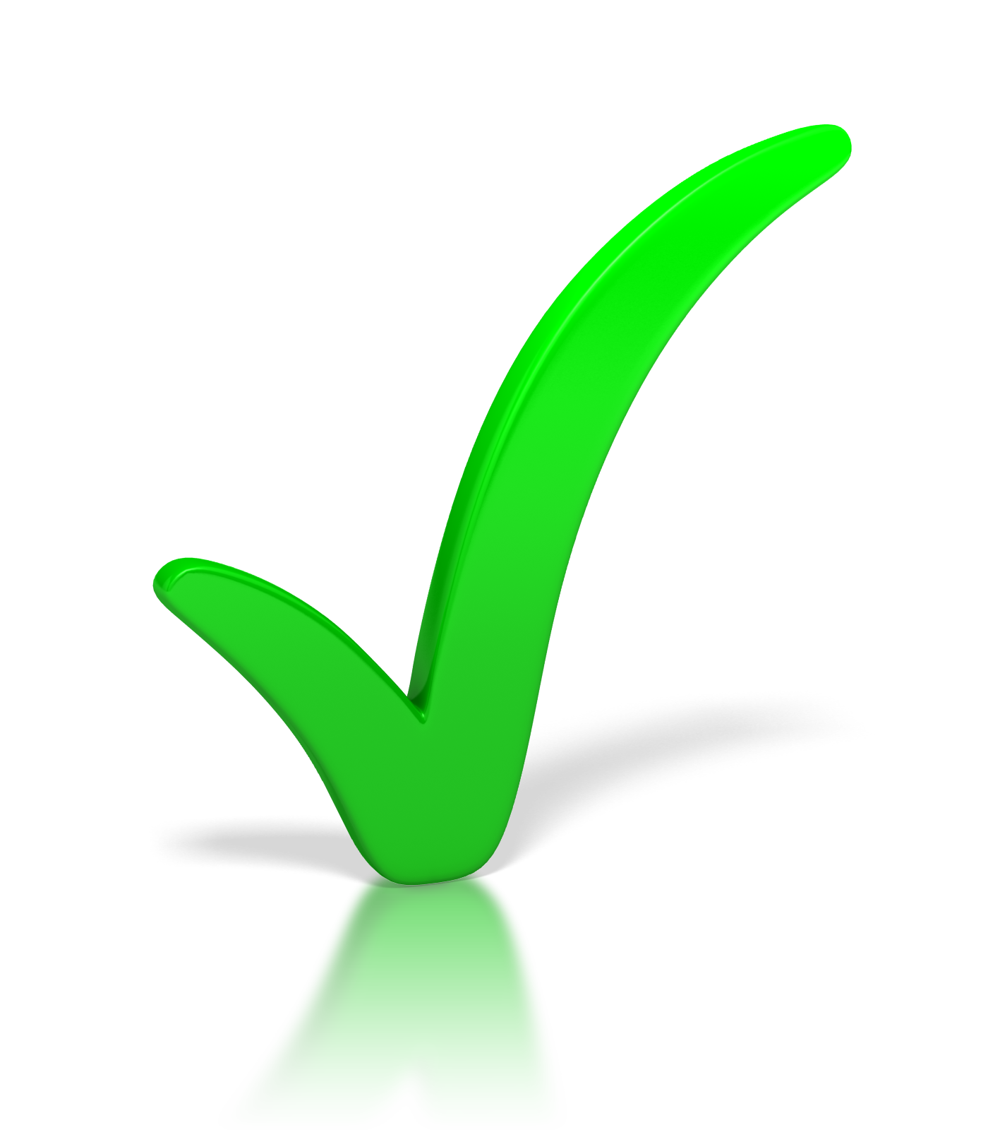 Green Tick Clipart Transparent PNG Image