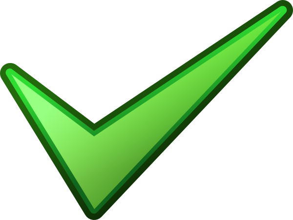 Green Tick Hd Transparent PNG Image