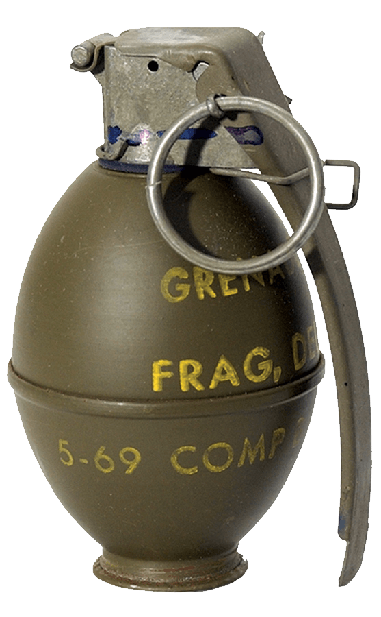 Us Hand Grenade Png Image Transparent PNG Image