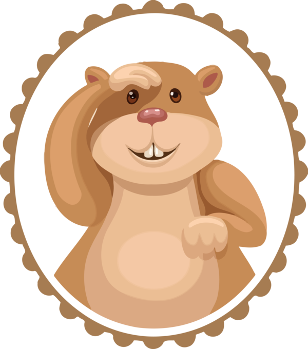 Groundhog Day Cartoon For Around The World Transparent PNG Image