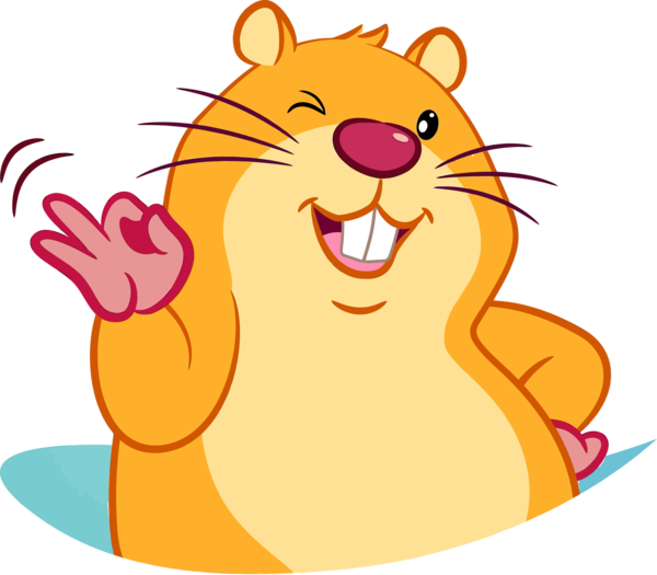 Groundhog Day Cartoon Facial Expression Whiskers For Ecards Transparent PNG Image