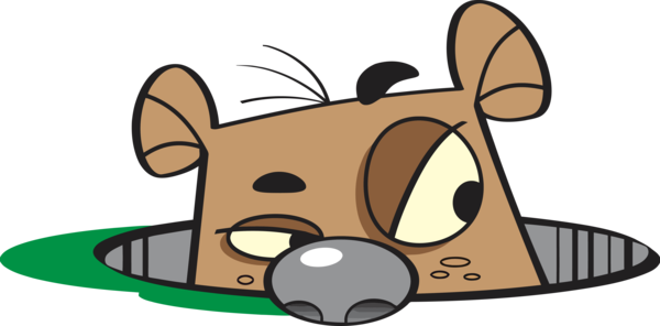 Groundhog Day Cartoon For Around The World Transparent PNG Image