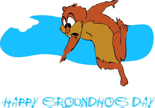 Groundhog Day Cartoon Tail Animal Figure For Events Near Me Transparent PNG Image