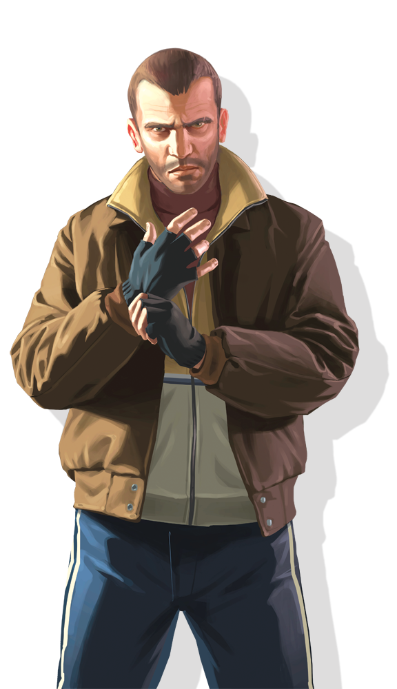 Niko Bellic File Transparent PNG Image