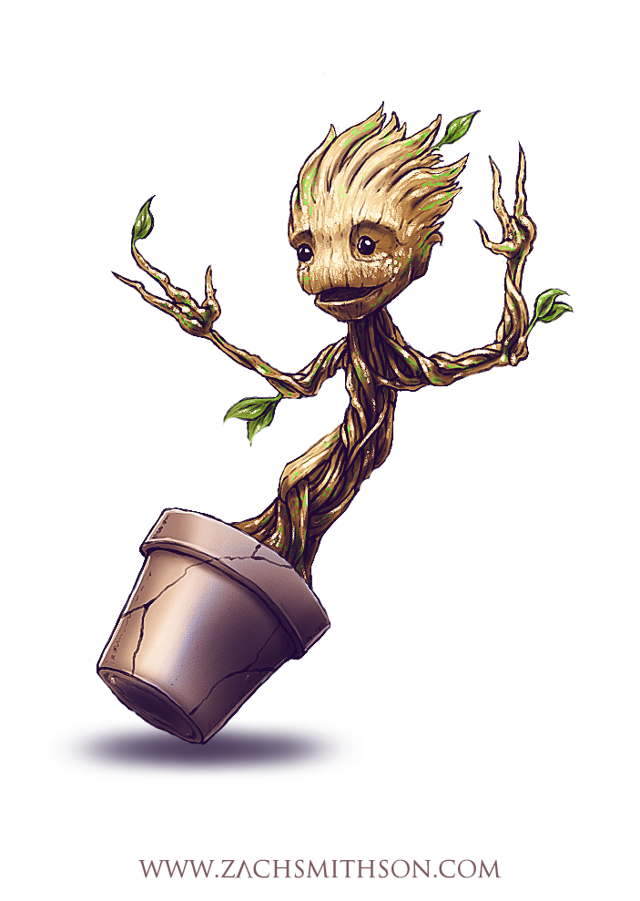 Baby Groot Free Download Transparent PNG Image