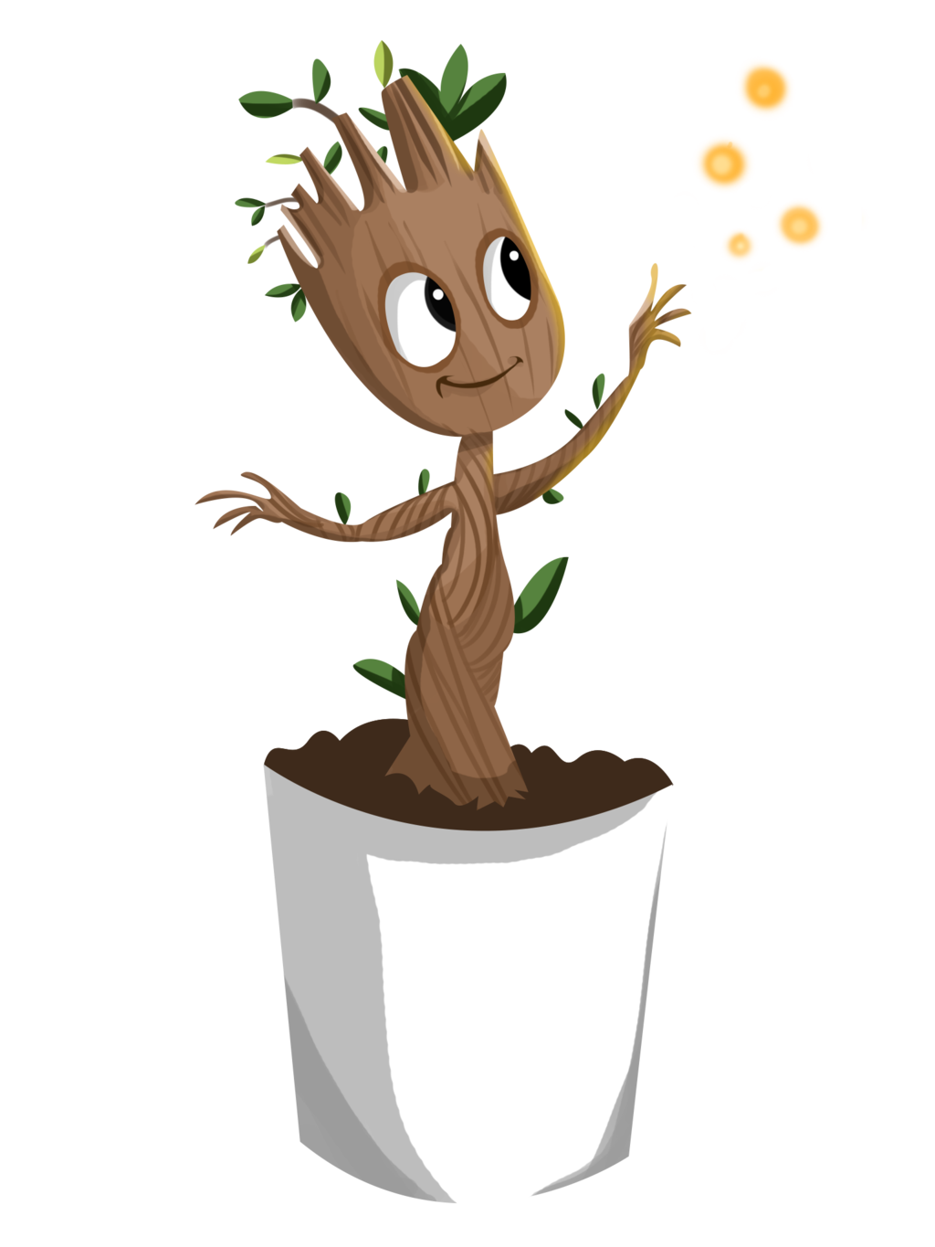 Baby Groot Clipart Transparent PNG Image