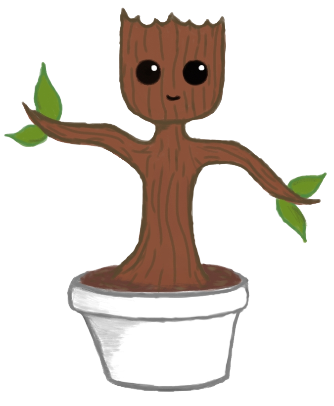 Baby Groot File Transparent PNG Image