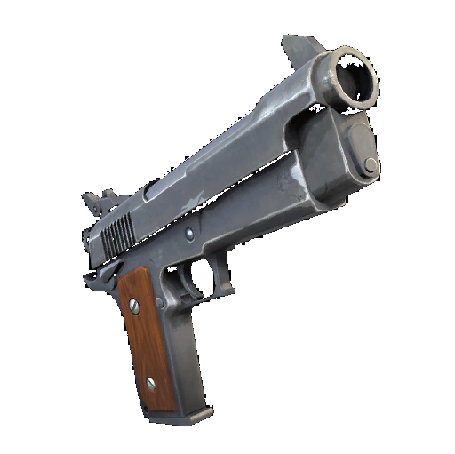 Angle Gun Accessory Royale Fortnite Battle Pistol Transparent PNG Image