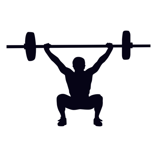 Pic Squat Silhouette Download HQ Transparent PNG Image