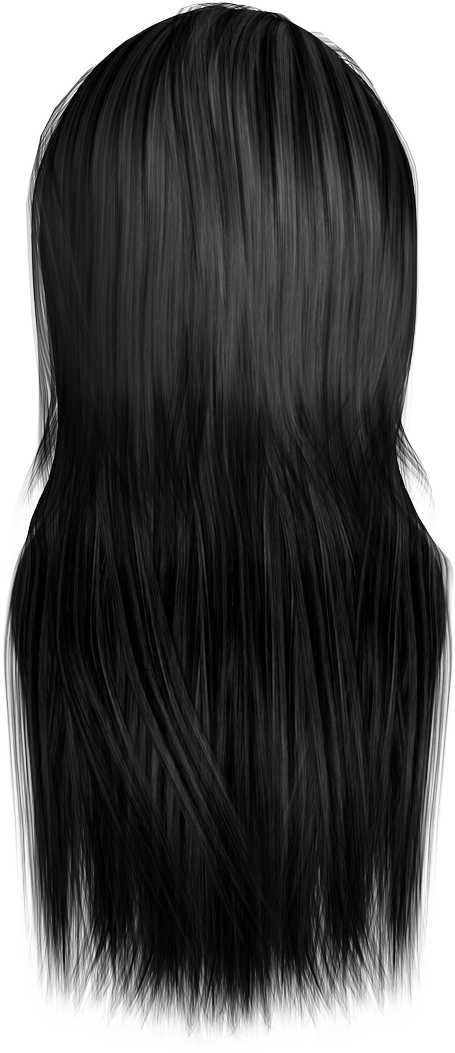 Women Black Hair Png Image Transparent PNG Image