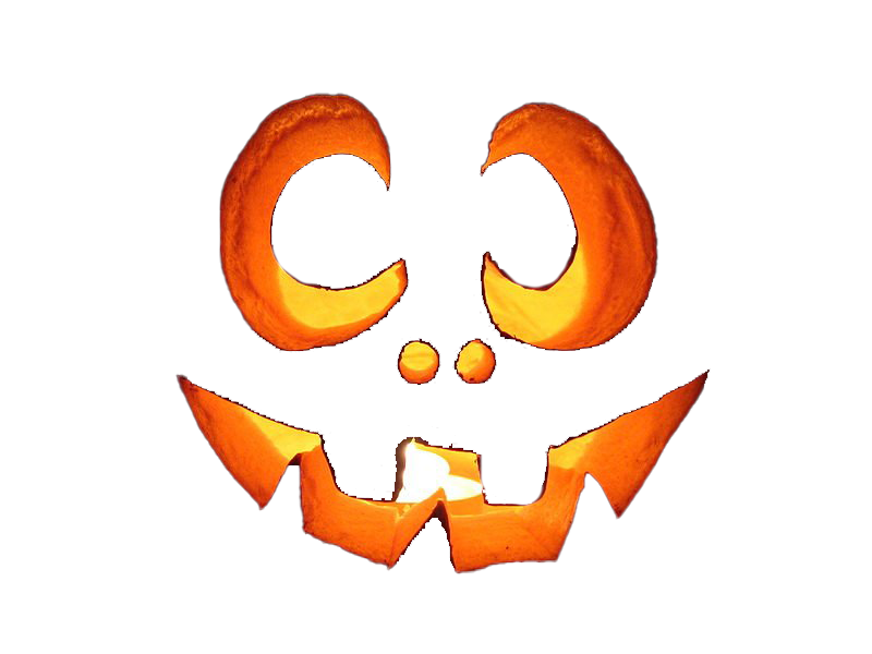 Jack-O-Lantern Halloween Free HQ Image Transparent PNG Image