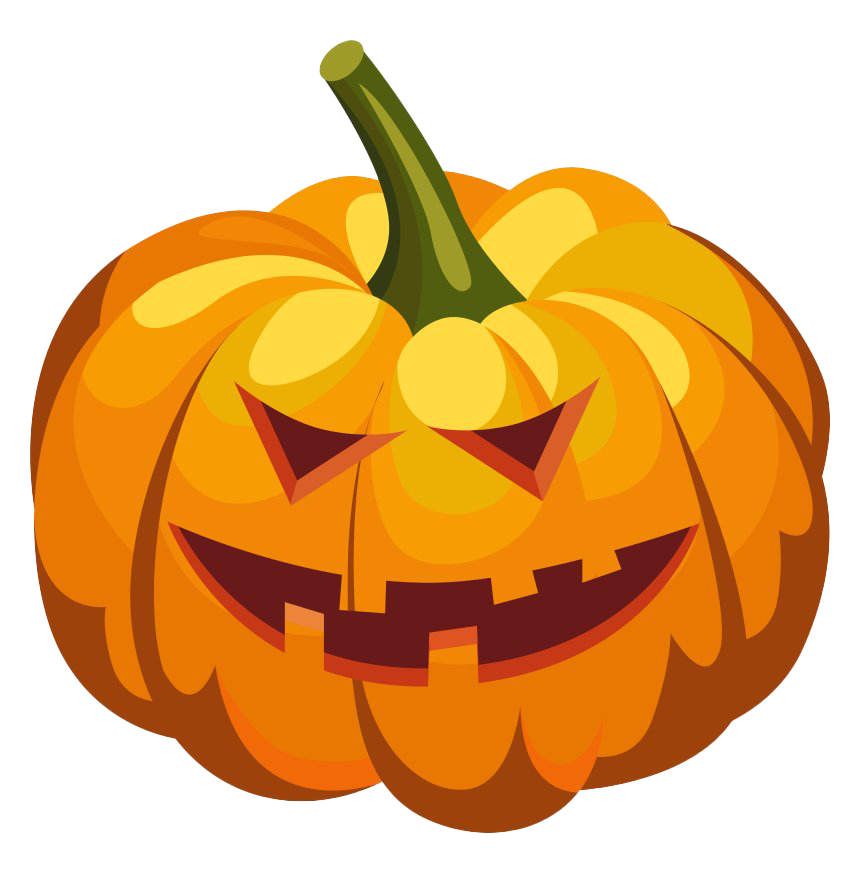 Jack-O-Lantern Halloween Free HQ Image Transparent PNG Image