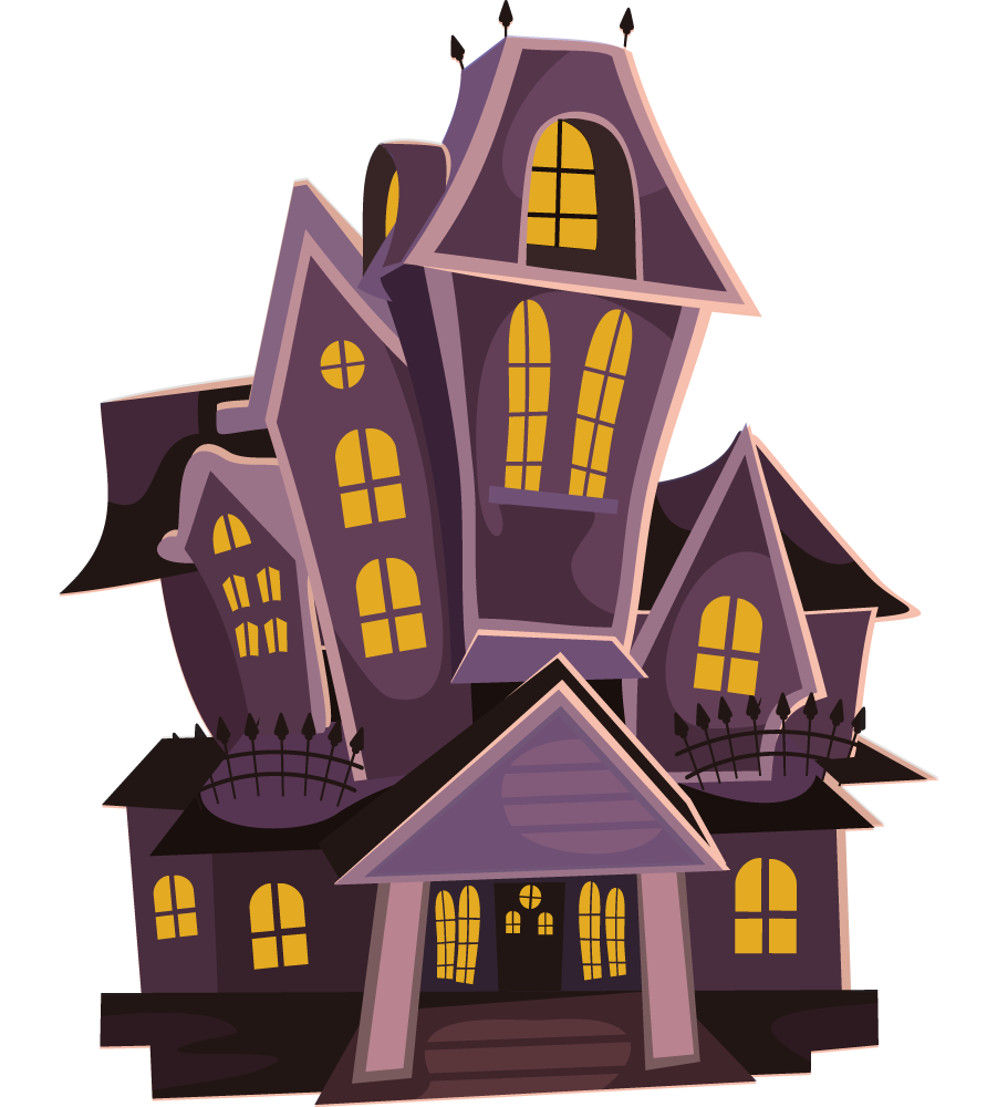 Halloween House File Transparent PNG Image