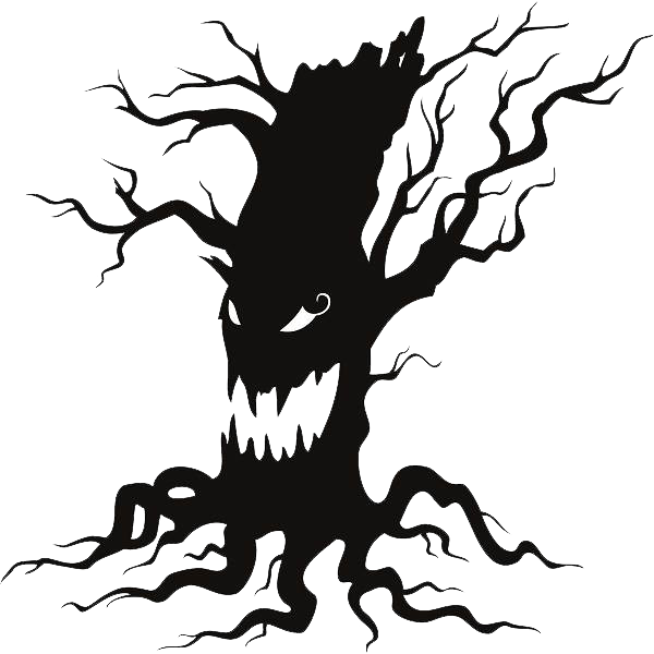 Halloween Tree File Transparent PNG Image