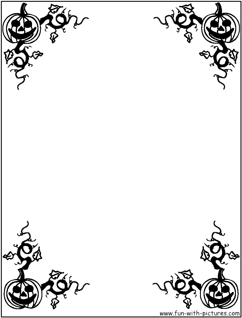 Halloween Border Transparent PNG Image