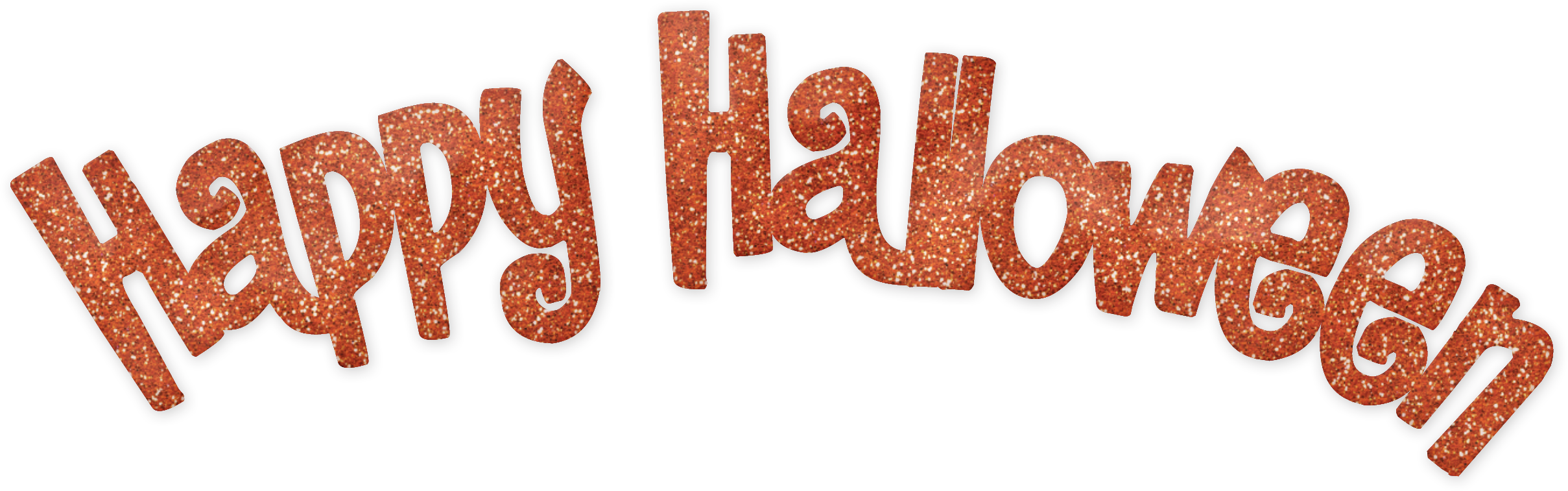 Happy Halloween Text Transparent Transparent PNG Image