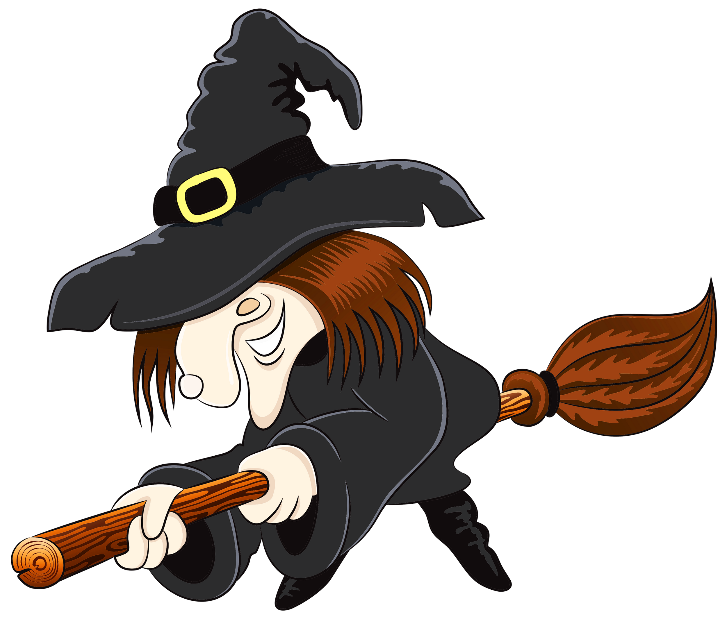 Witch Clipart Transparent PNG Image