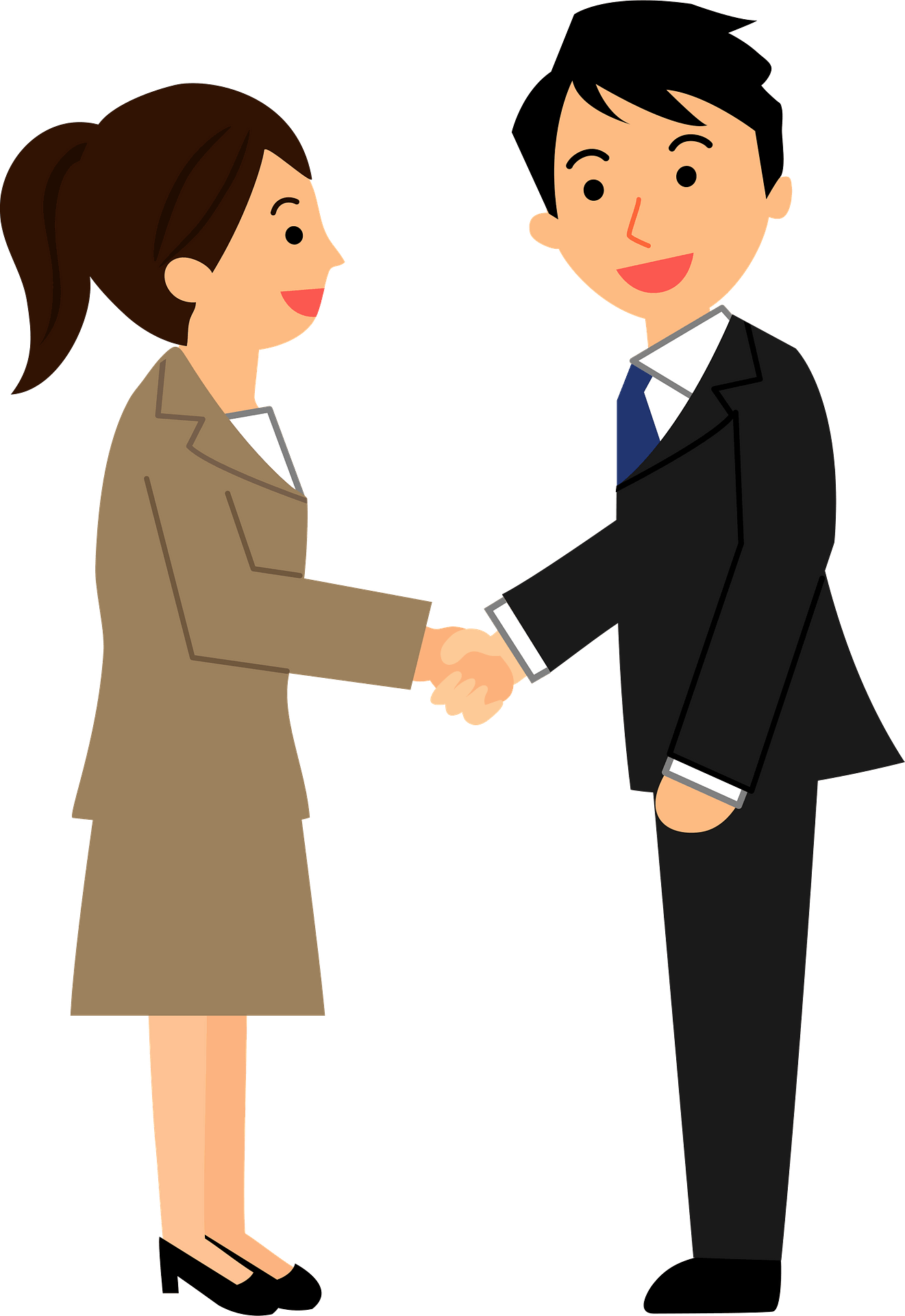 Handshake Business People PNG Download Free Transparent PNG Image