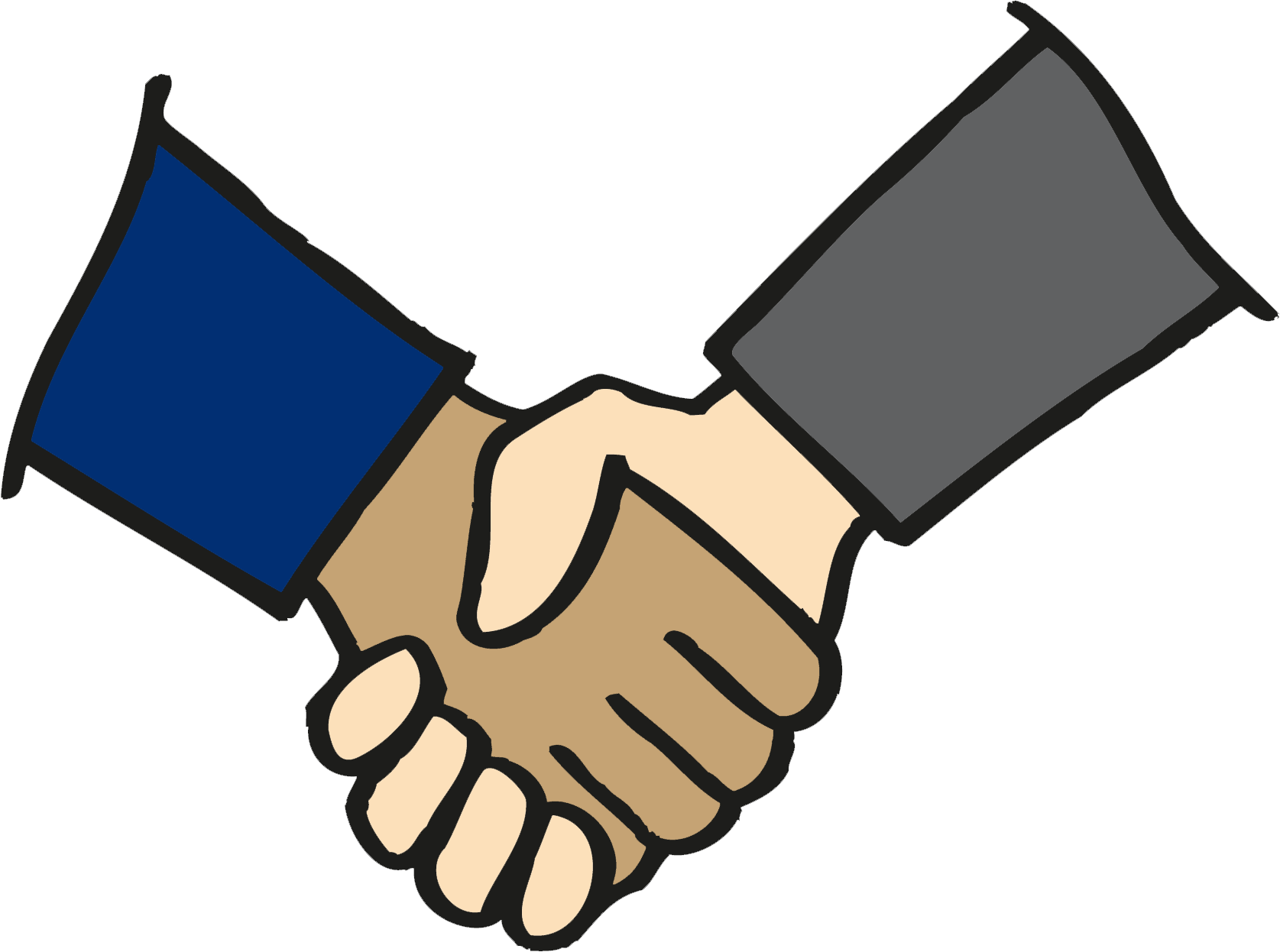 Shake Vector Hand PNG Image High Quality Transparent PNG Image