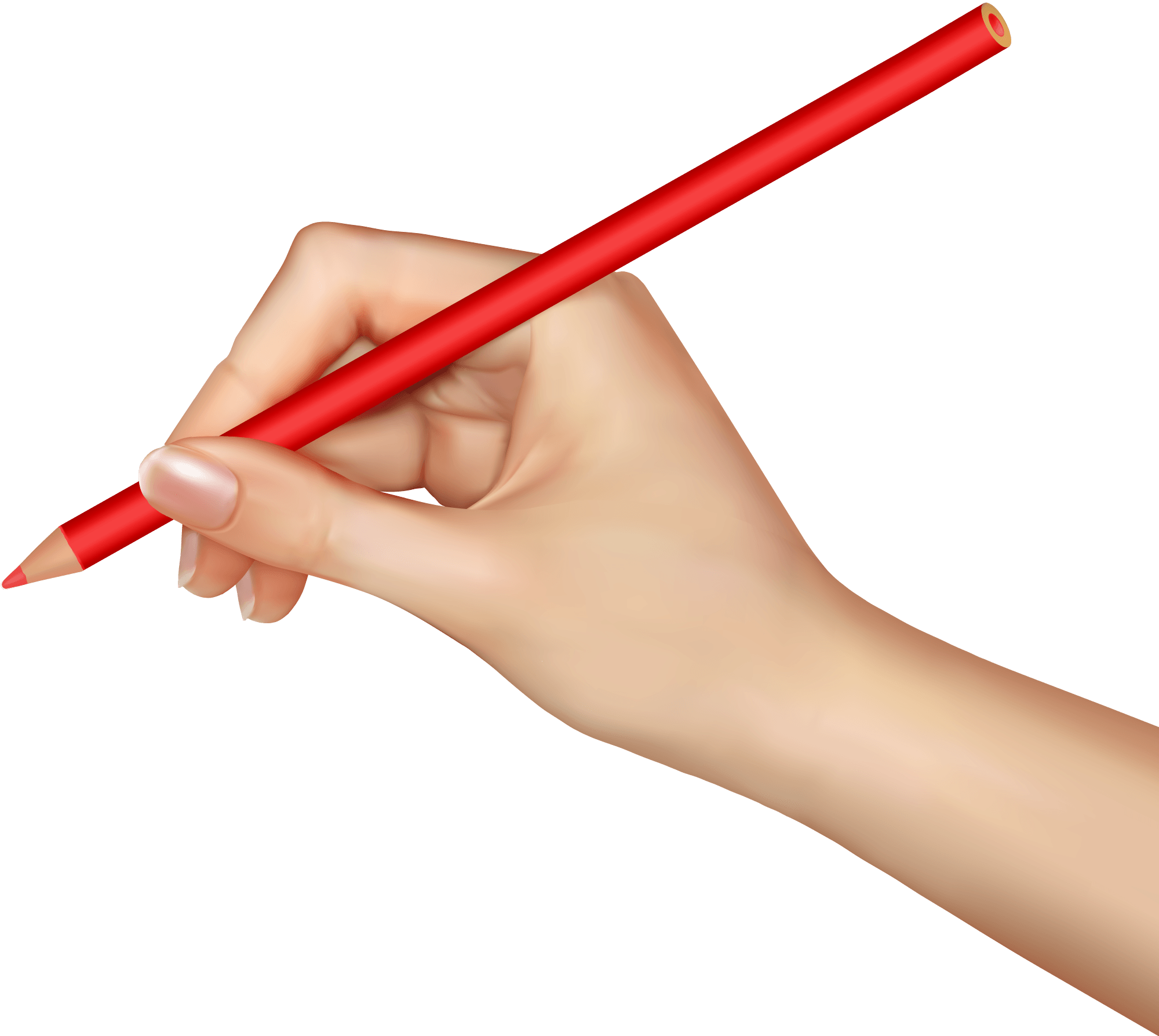 Pencil In Hand Hands Png Hand Image  Transparent PNG Image