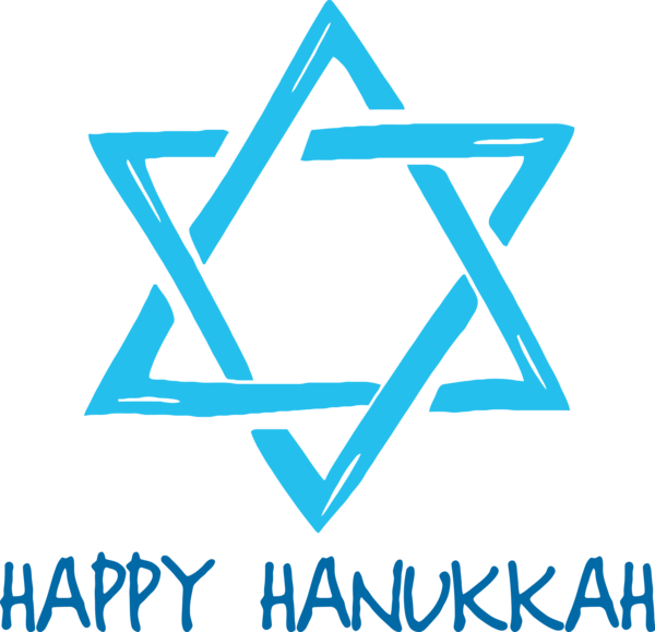 Hanukkah Aqua Text Turquoise For Happy Holiday Transparent PNG Image