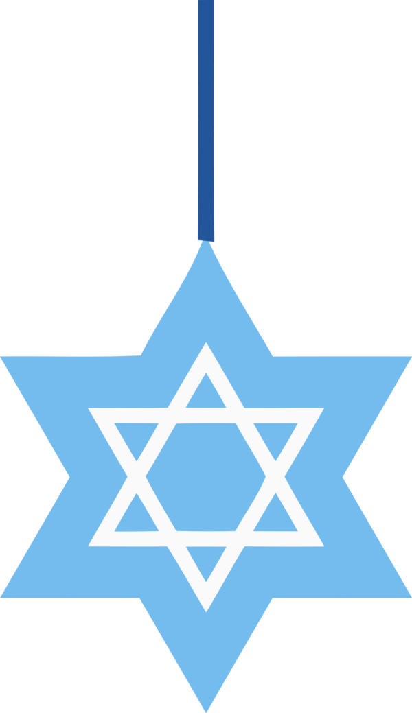 Hanukkah Aqua Turquoise Line For Happy Eve Transparent PNG Image