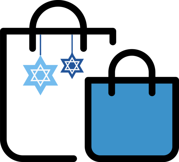 Hanukkah Bag Luggage And Bags Handbag For Happy Colors Transparent PNG Image