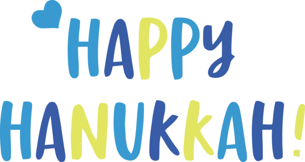 Hanukkah Text Font Line For Happy Song Transparent PNG Image