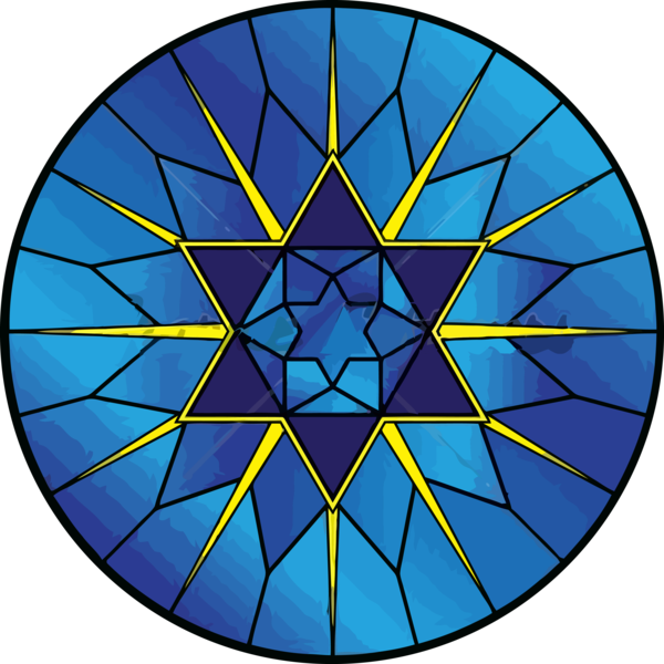 Hanukkah Cobalt Blue Electric Circle For Happy Party 2020 Transparent PNG Image