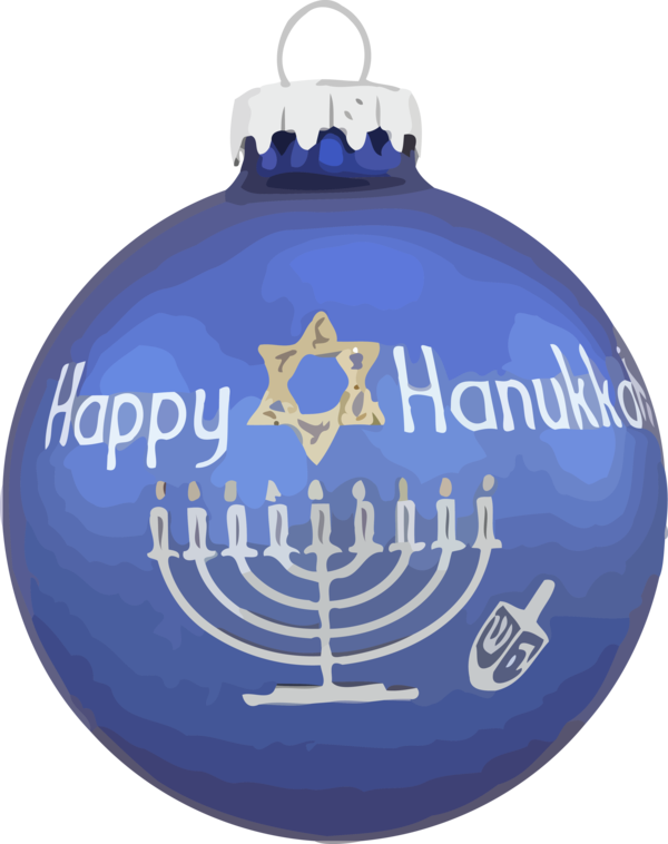 Hanukkah Holiday Ornament Christmas For Happy Wishes Transparent PNG Image