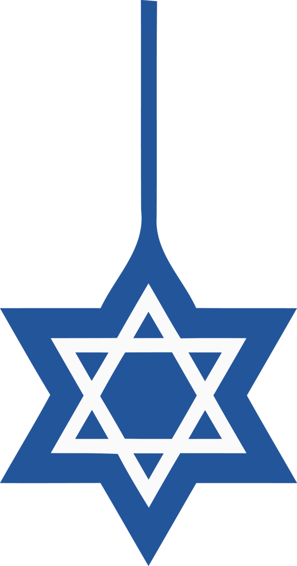 Hanukkah Blue Line Electric For Happy 2020 Transparent PNG Image