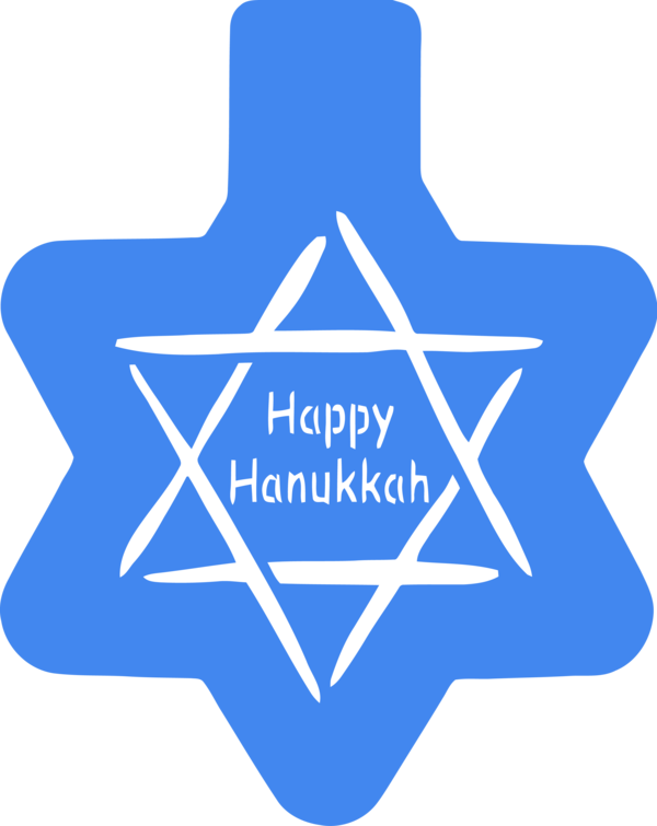 Hanukkah Blue Azure Electric For Happy Eve Transparent PNG Image