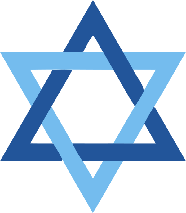 Hanukkah Line Triangle Logo For Happy Around The World Transparent PNG Image