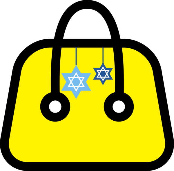 Hanukkah Yellow Circle For Happy Resolutions Transparent PNG Image